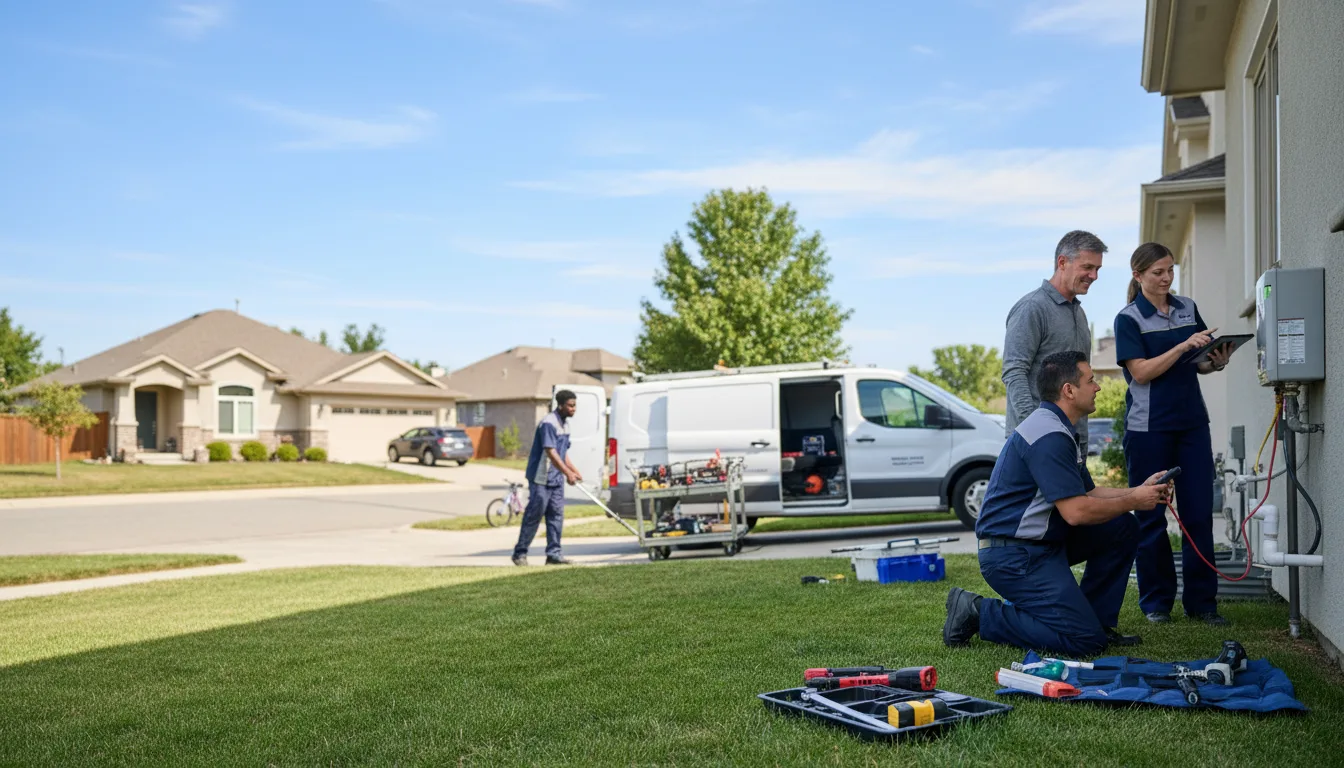 Tankless water heater service in Hardy, AR